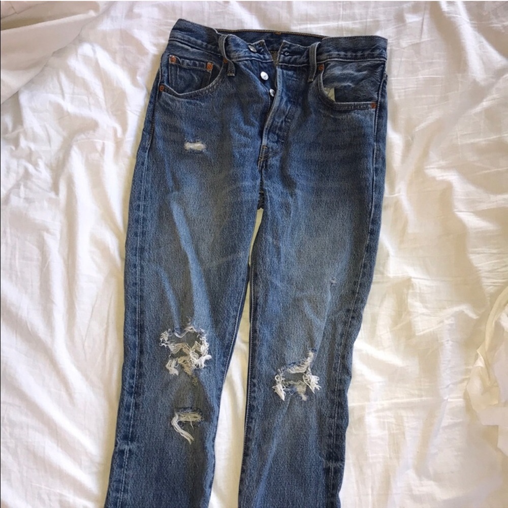 Levi’s 501 in old hangout